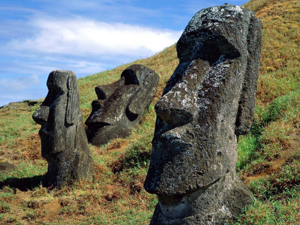 Разгадан секрет  предназначения статуй на острове Пасхи