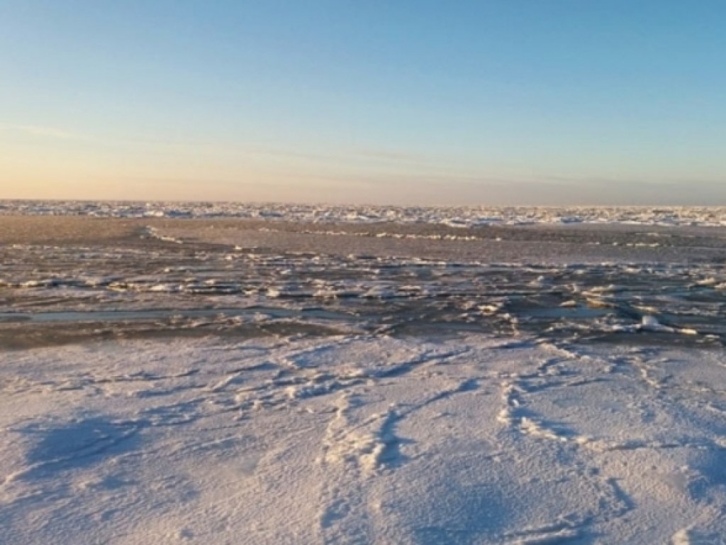 Азовское море сковали морозы: опубликованы невероятные фото и видео