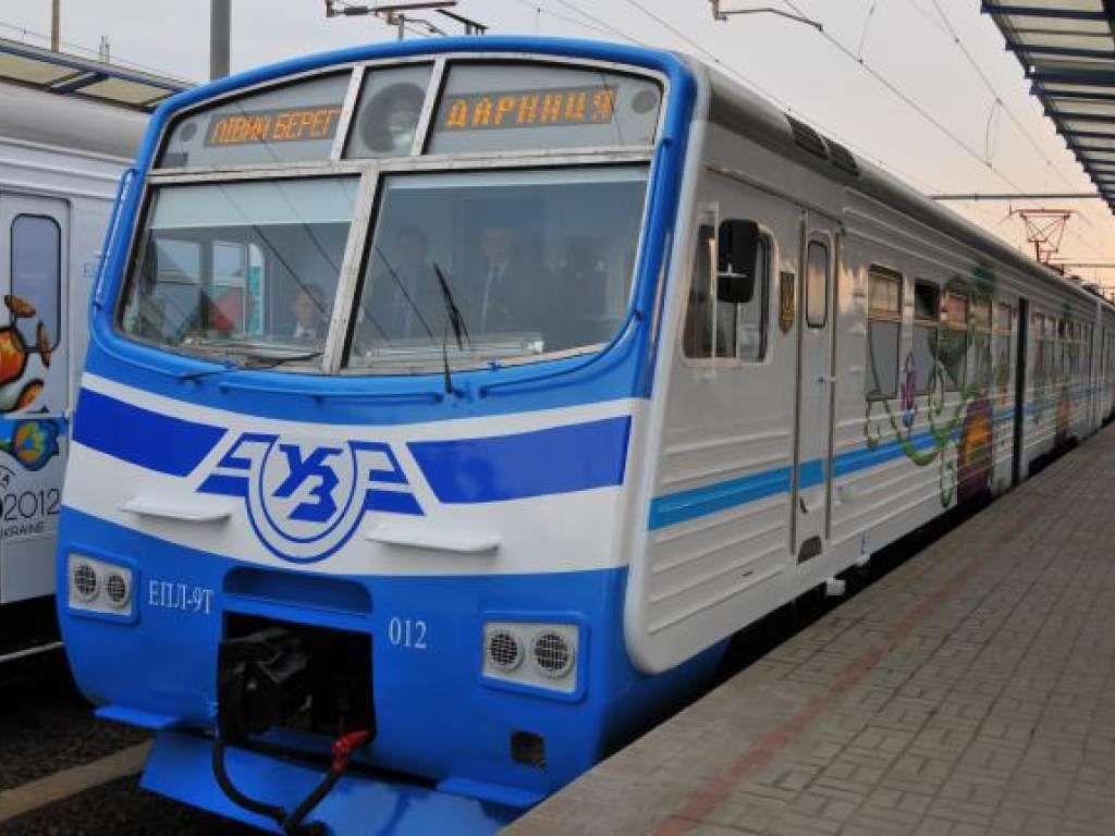В Киеве отменили три рейса городской электрички