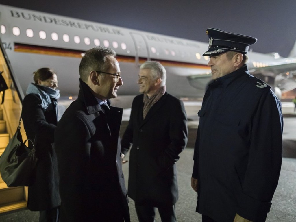 Министр иностранных дел Германии прибыл в Украину