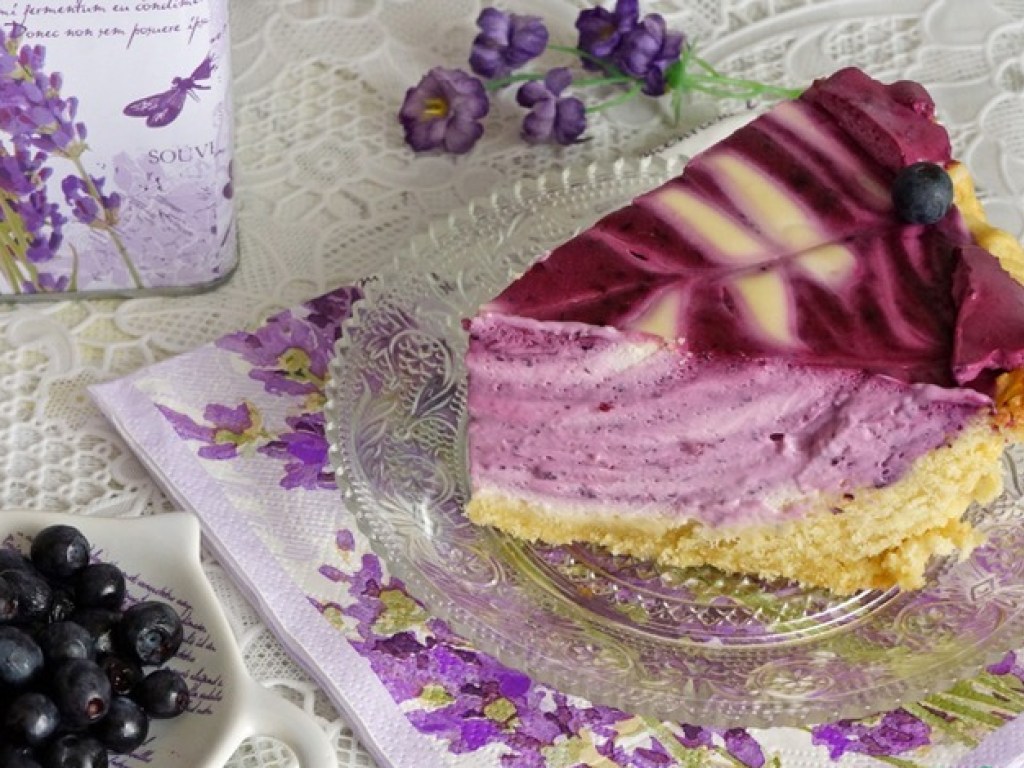 Рецепт дня: Великолепный торт «Черничное наслаждение»