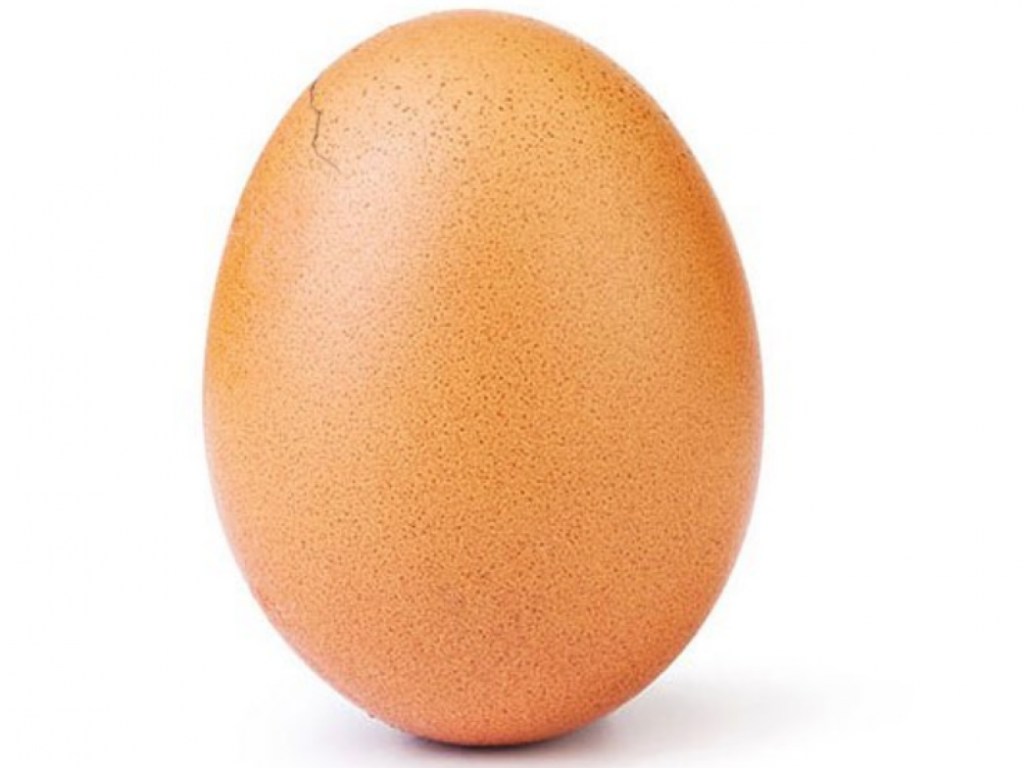 Новое фото из аккаунта самого известного куриного яйца в мире стремительно набирает лайки в Instagram
