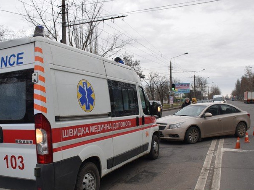 «Скорая помощь» влетела в иномарку в Николаеве (ФОТО)