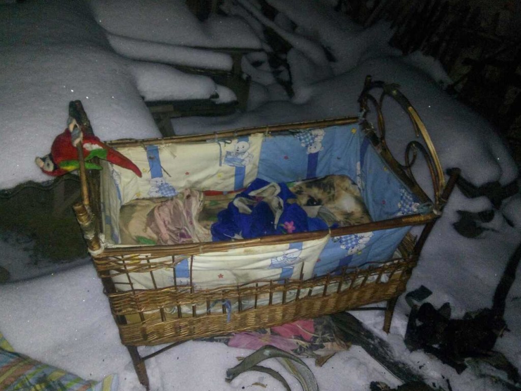 В Тернопольской области при пожаре погиб ребенок (ФОТО)