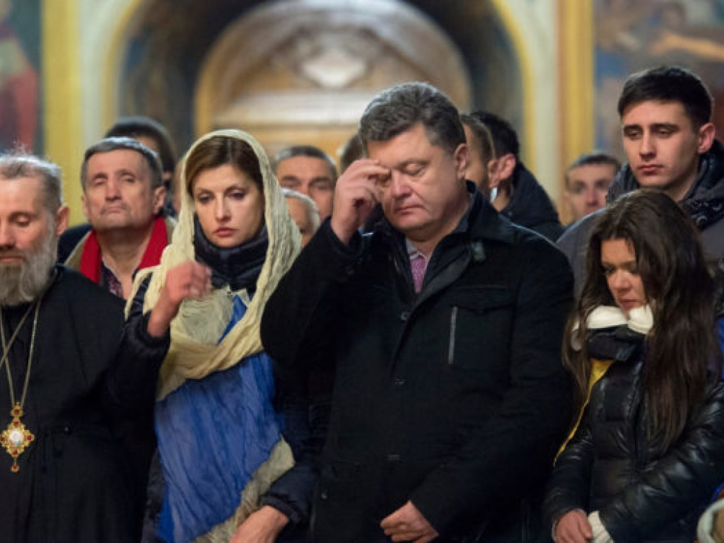 Президента Украины лишили благословения
