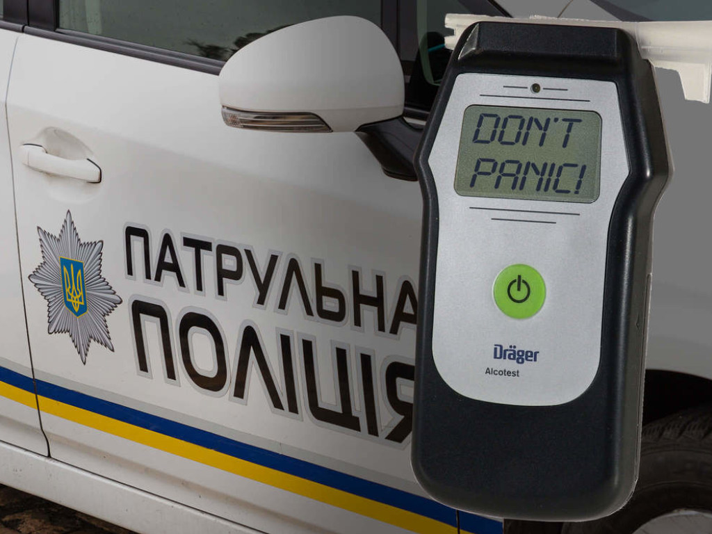 Смертельная доза: Патрульные остановили под Киевом рекордно пьяного водителя