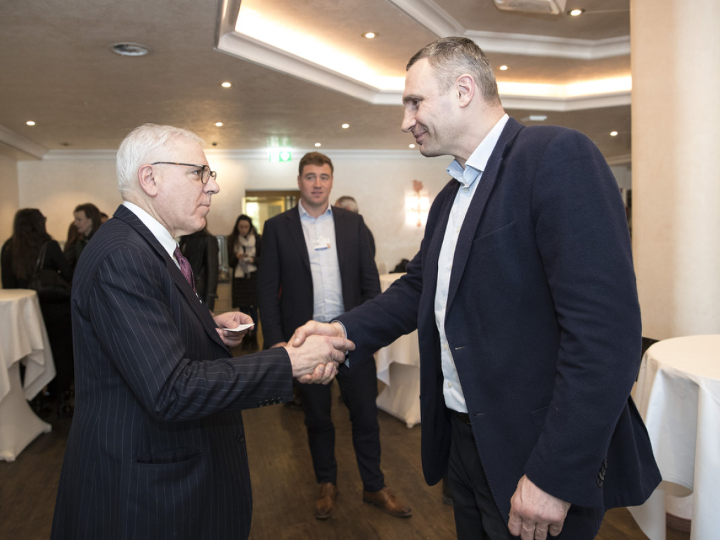 Кличко в Давосе обсудил поддержку Украины со стороны европейских политиков и бизнесменов
