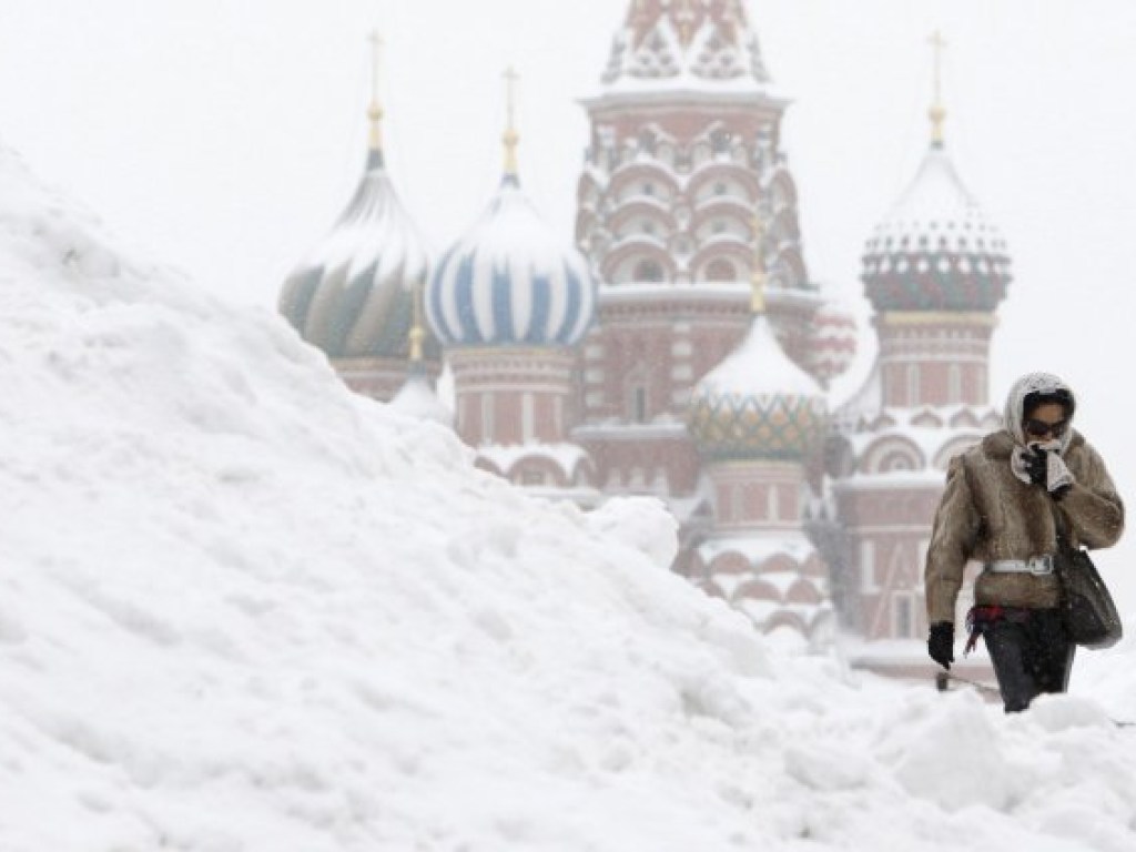 Из-за снегопада в Москве отменили сотни рейсов