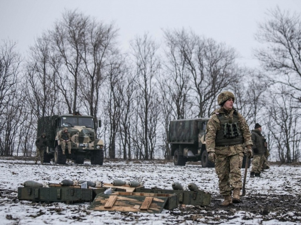 На Донбассе один украинский военнослужащий получил ранение