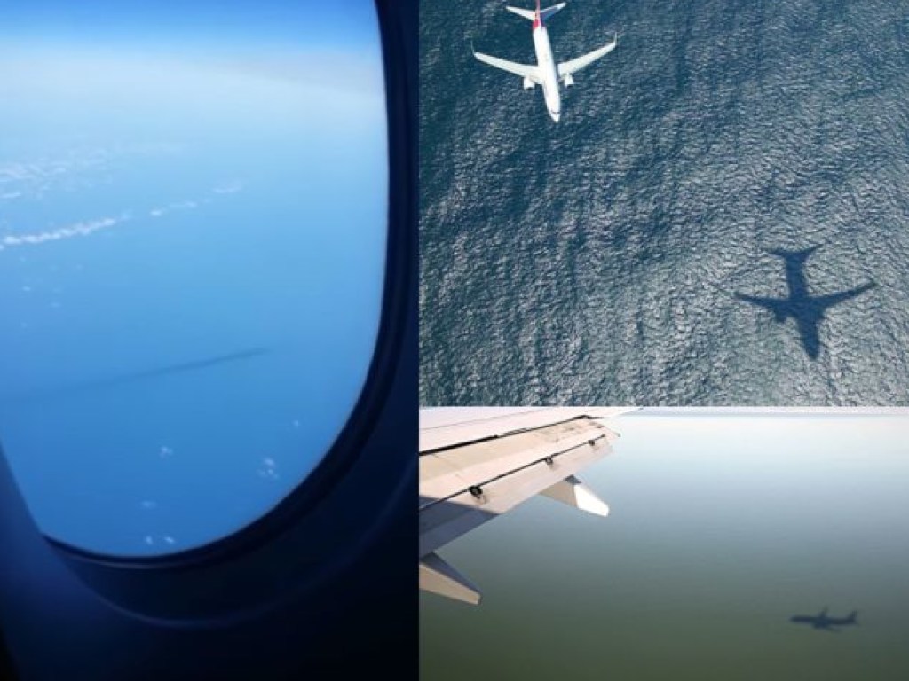 Пассажир самолета заснял над Японским морем загадочный объект (ФОТО, ВИДЕО)