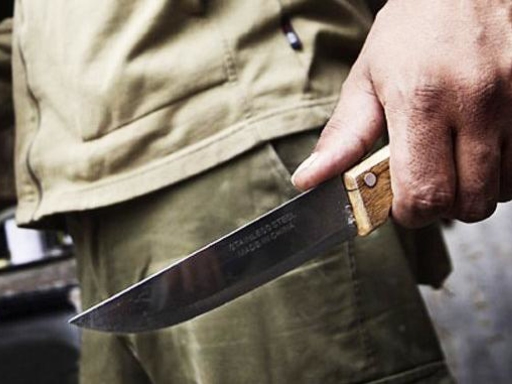Мясник с ножом набросился на чиновника под Киевом