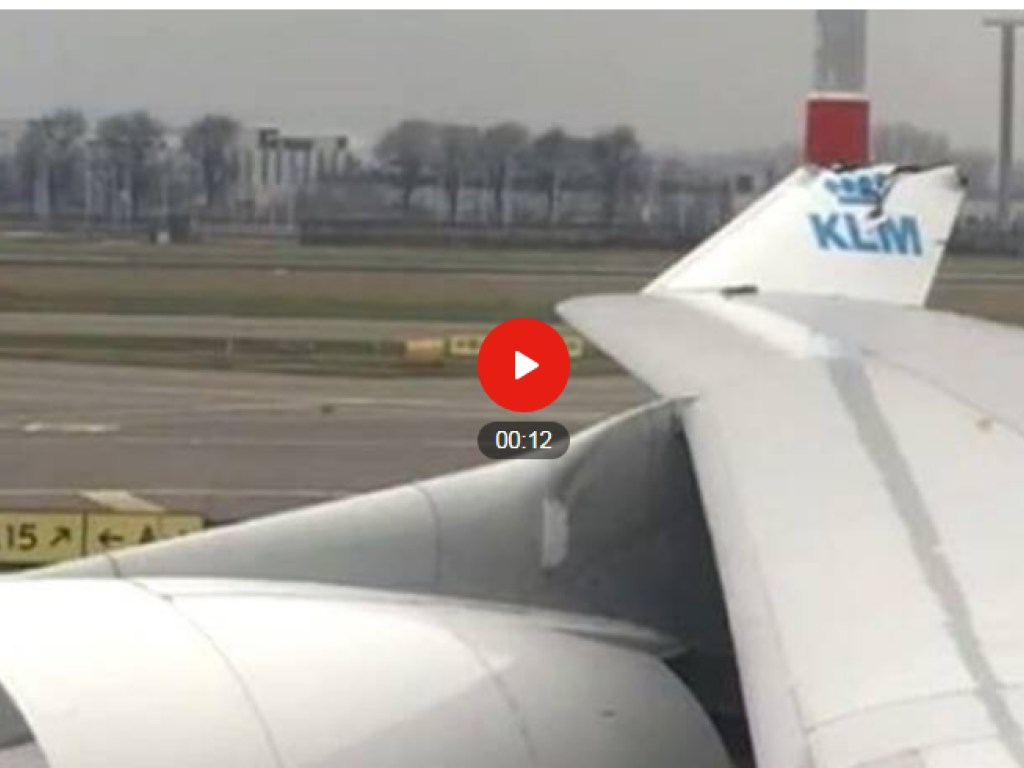 В Нидерландах в аэропорту столкнулись самолеты