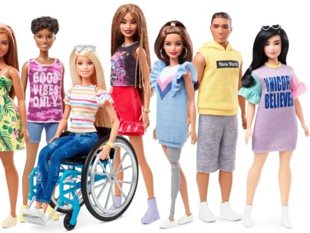 Производитель Барби выпустил серию кукол с инвалидностью