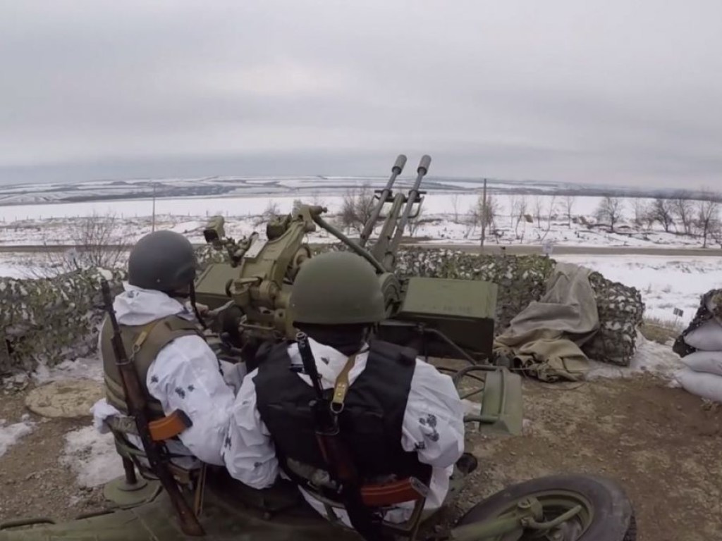 Позиции ВСУ на Донбассе в течении дня обстреляли шесть раз