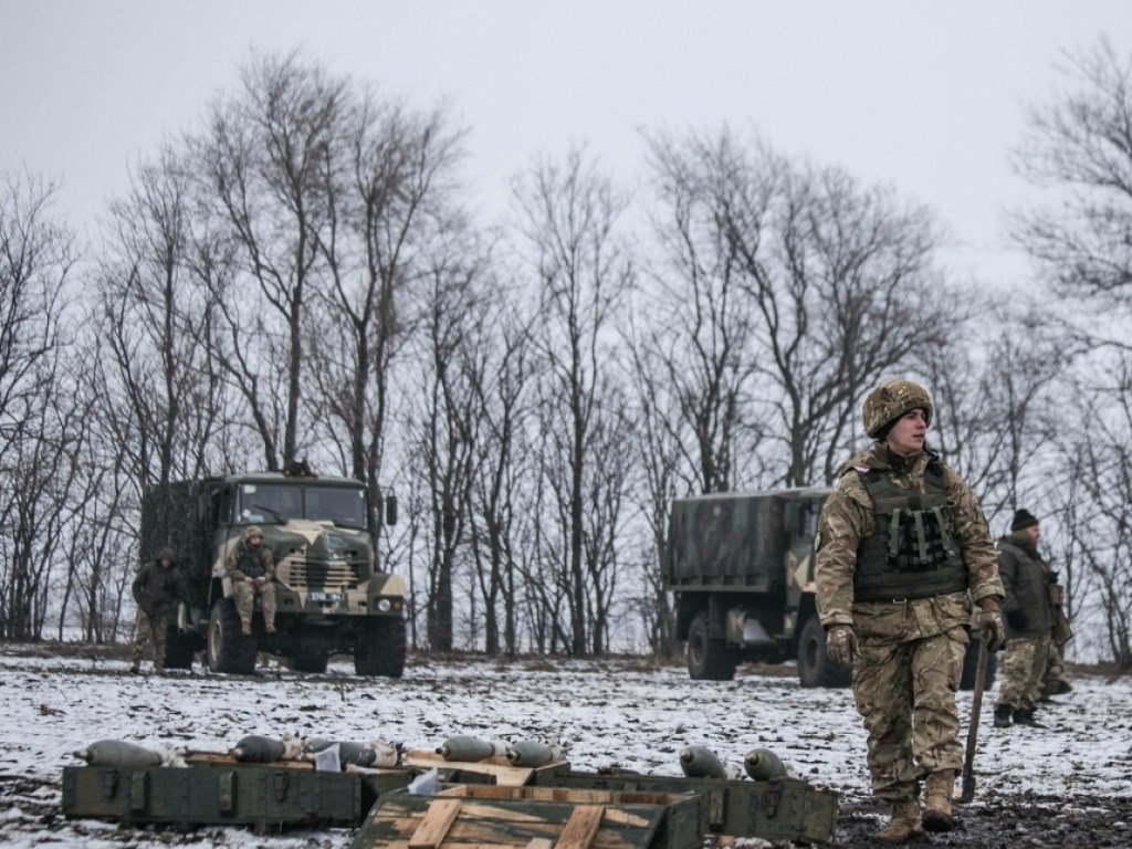 Четверо украинских военных были ранены в зоне проведения ООС