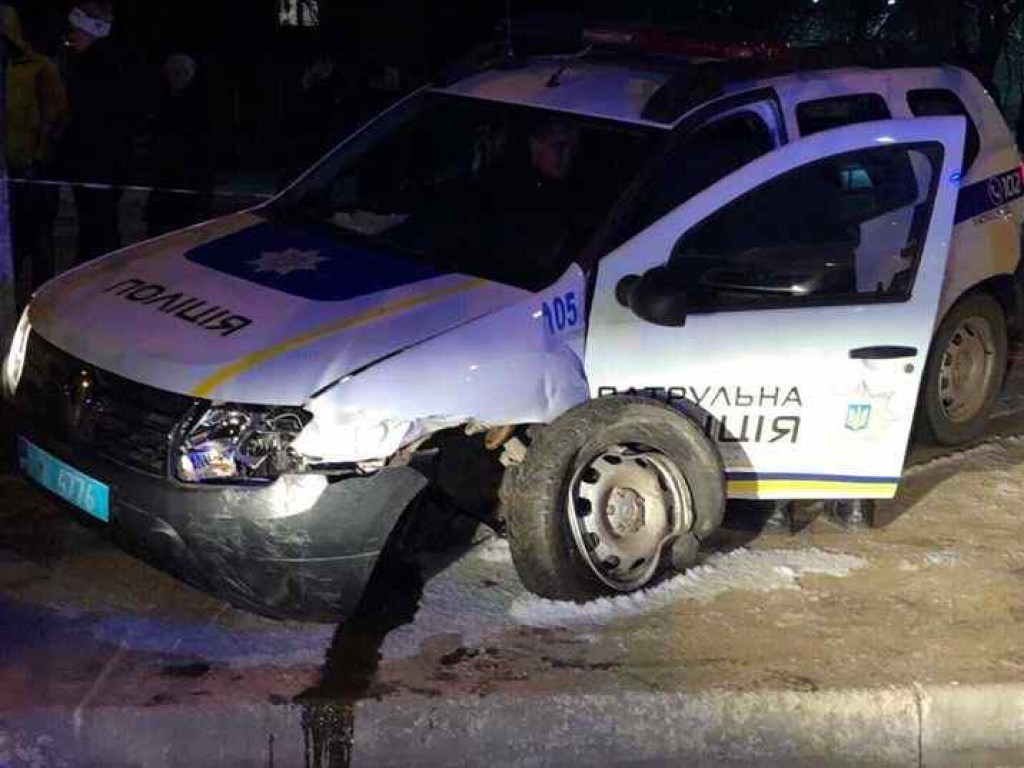 В Измаиле автомобиль патрульных попал в ДТП: полицейские получили травмы (ФОТО)