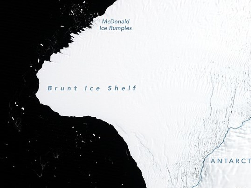 От берегов Антарктиды вскоре отколется гигантский айсберг &#8212; NASA