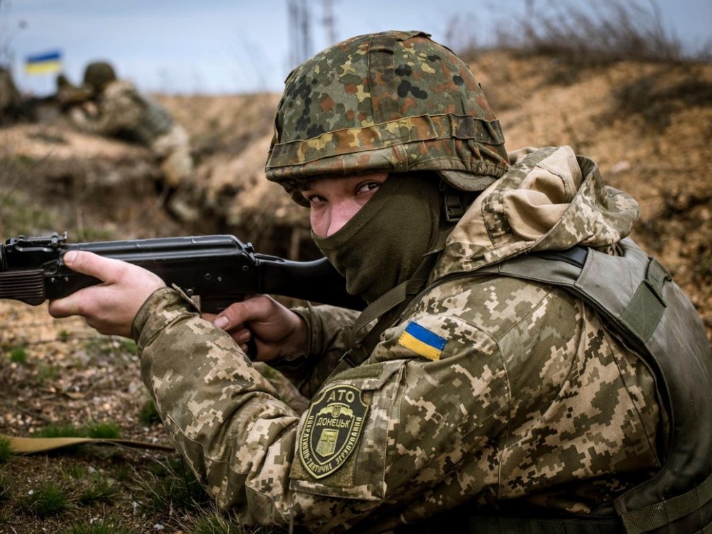 В зоне проведения ООС за день был ранен украинский военный