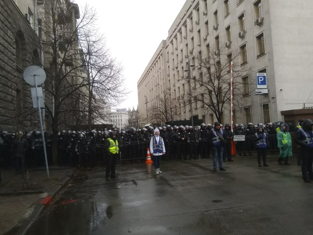 Акция протеста «Нацкорпуса» в Киеве: как это было (ФОТО, ВИДЕО)