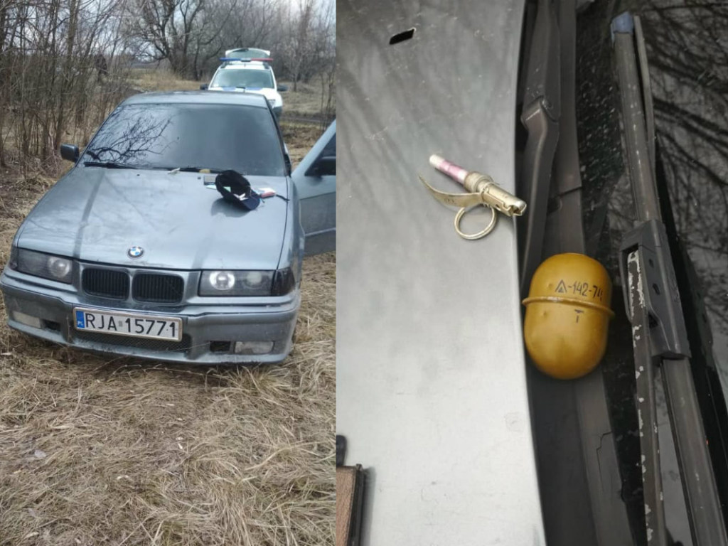 Водитель «евробляхи» метнул в копов гранату под Днепром (ФОТО)