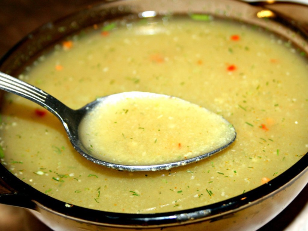 Постный рецепт дня:  Грибной суп с овсянкой