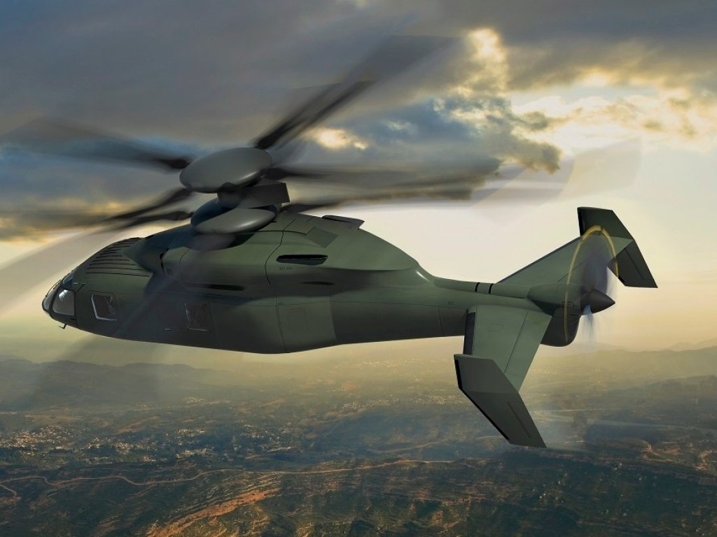 В США приступили к тестированию нового скоростного боевого вертолета (ВИДЕО)