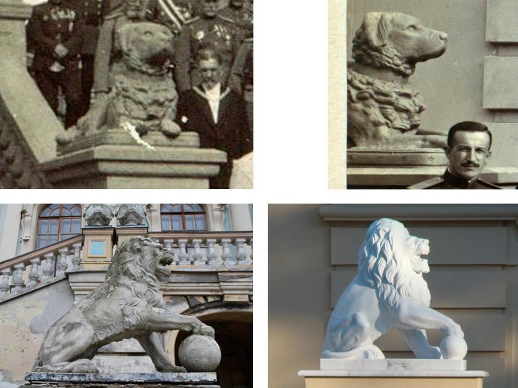 Киевляне шокированы видом новых львов-«бабуинов» возле Мариинского дворца: названа цена «уникальных» скульптур (ФОТО)