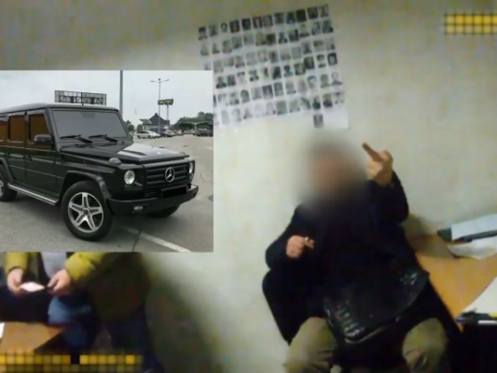 Пьяный водитель элитного авто после ДТП оскорблял патрульных в Запорожье (ВИДЕО)