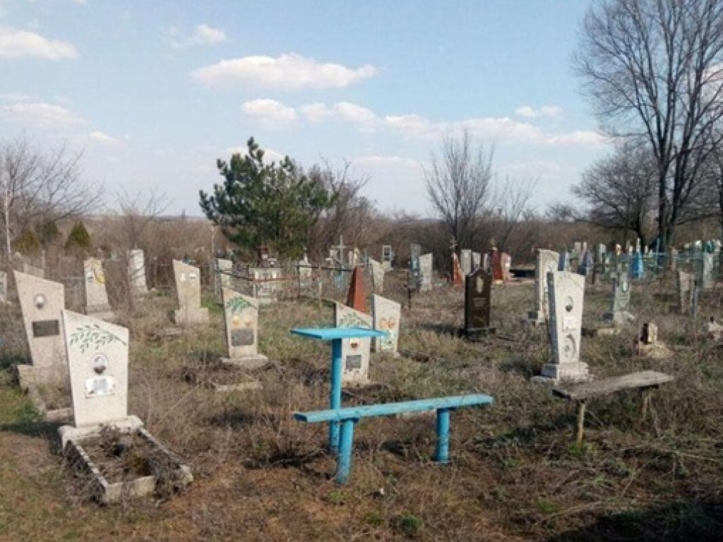 В Донецкой области женщина подорвалась на кладбище  (ФОТО)
