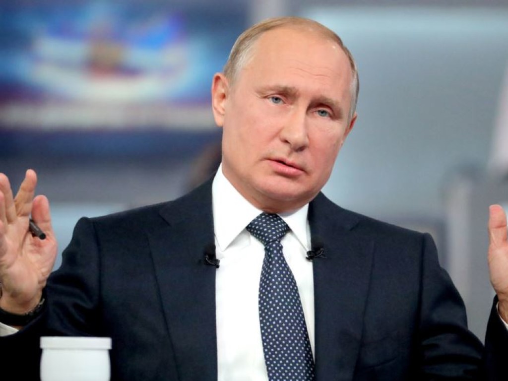 В России обвалился рейтинг Путина 
