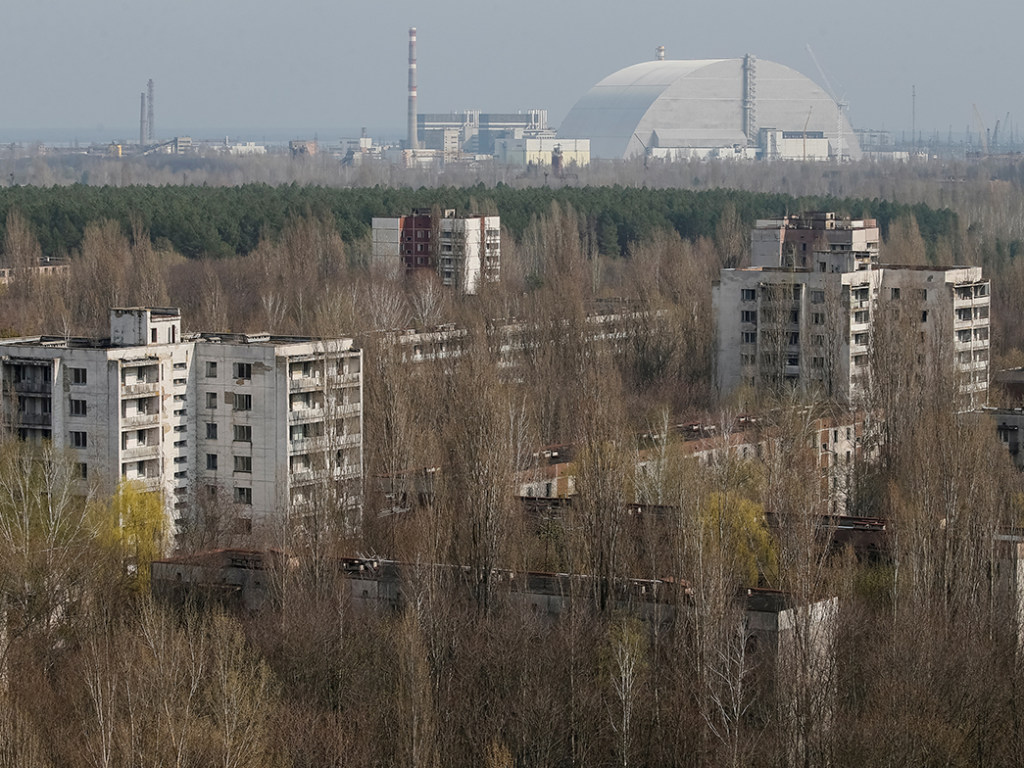 В Чернобыльской зоне начали строить границу с Беларусью (ФОТО)