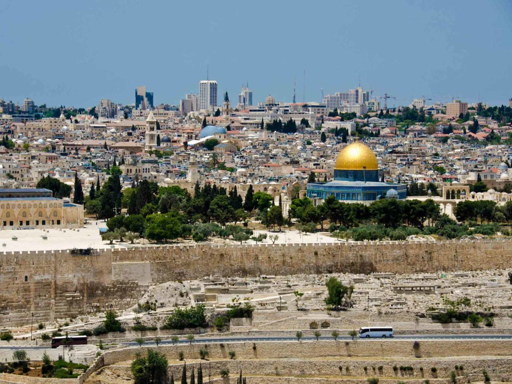 В Иерусалиме на храмовой горе произошёл пожар (ВИДЕО)