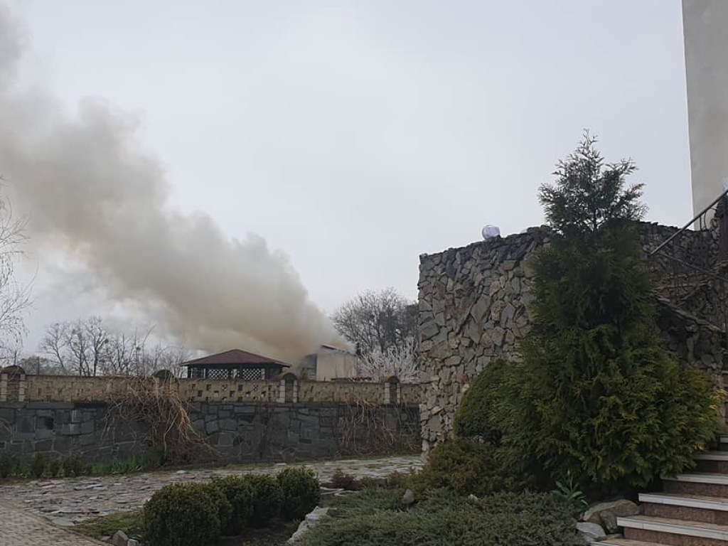 В Житомире горел женский монастырь (ФОТО)