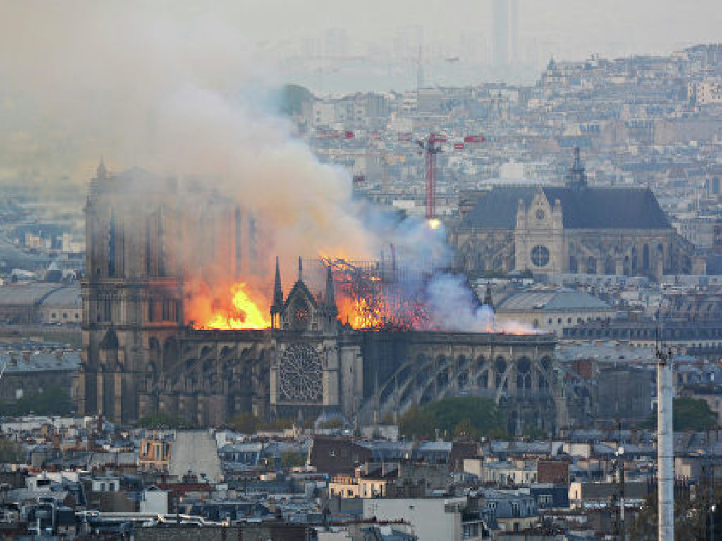 Шнуров назвал пожар в Соборе Парижской Богоматери перформансом, который удался «на славу»