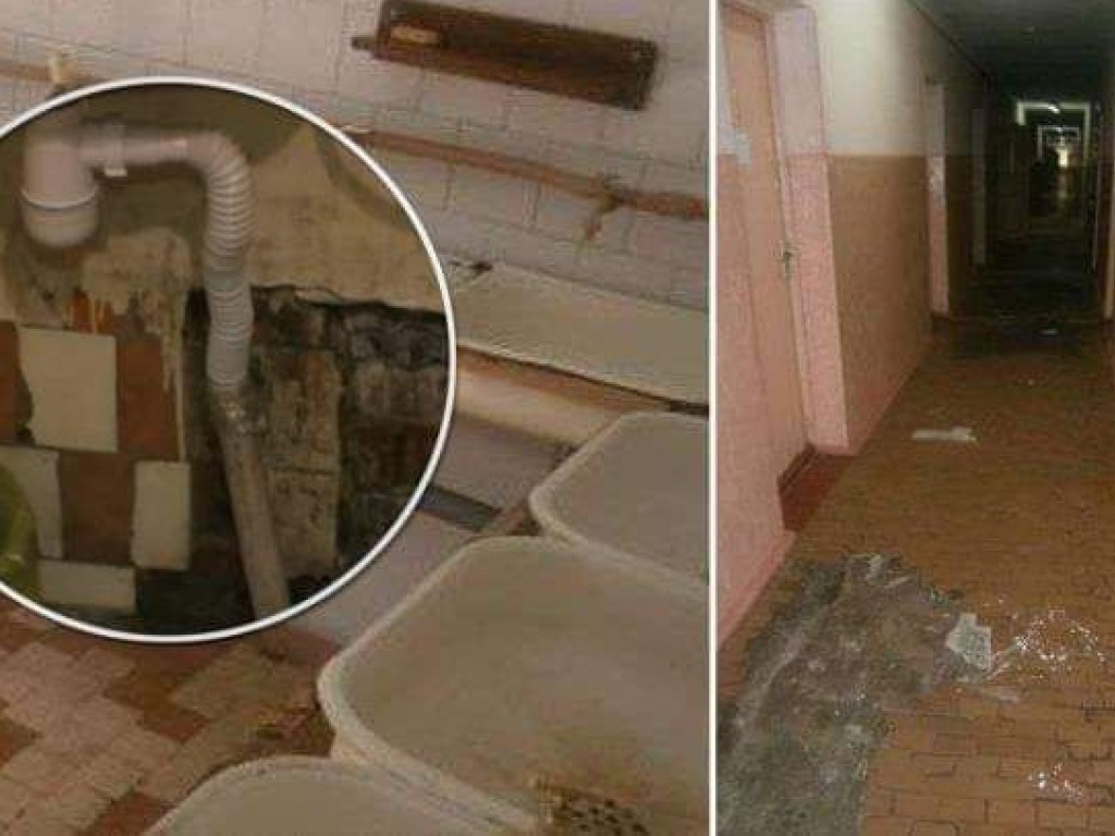 Протекает потолок и на стенах грибок: в Cети появились кадры из аварийного общежития в Черновцах (ВИДЕО) 