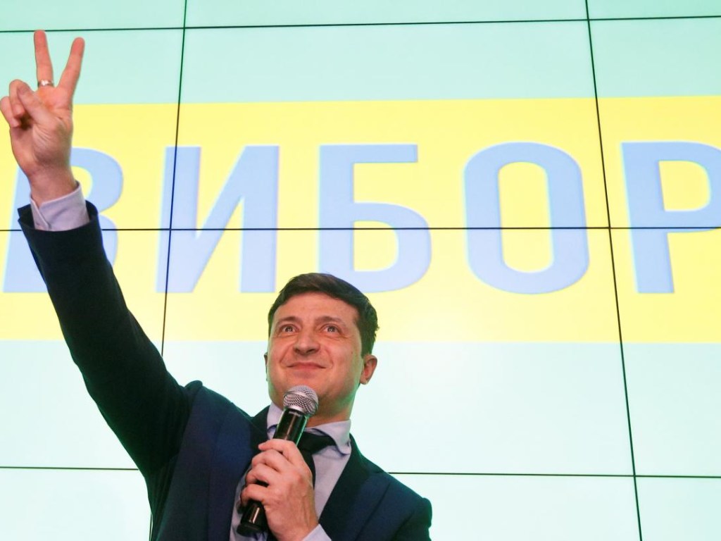 Шоумен стал президентом Украины