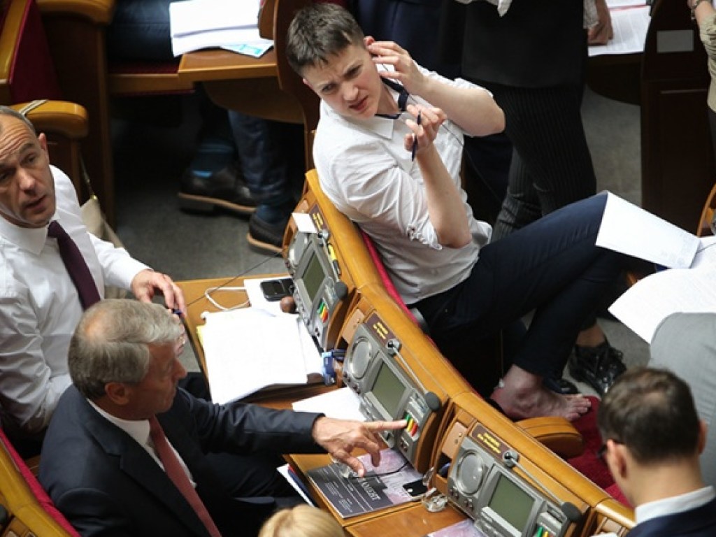 Что у нардепа в сумке: Савченко оставила в Раде гранат (ФОТО)