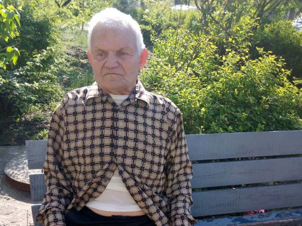 В Запорожской области разыскивают родных потерявшего память пенсионера (ФОТО)