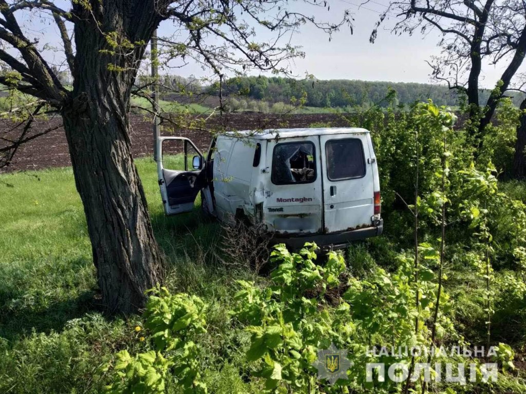 На Полтавщине столкнулись «ВАЗ» и микроавтобус: авто слетели в кювет, шесть человек пострадали (ФОТО)