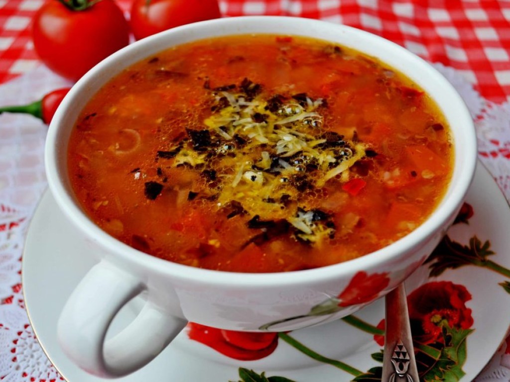 Рецепт дня: Суп для похудения «Томатный жиросжигатель» (ФОТО)