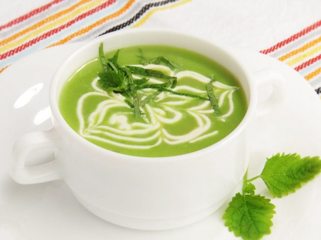 Рецепт дня:  Зеленый крем-суп для похудения
