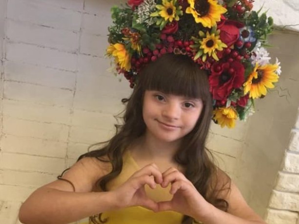 13-летняя украинка с синдромом Дауна победила на конкурсе красоты в Чехии (ФОТО)