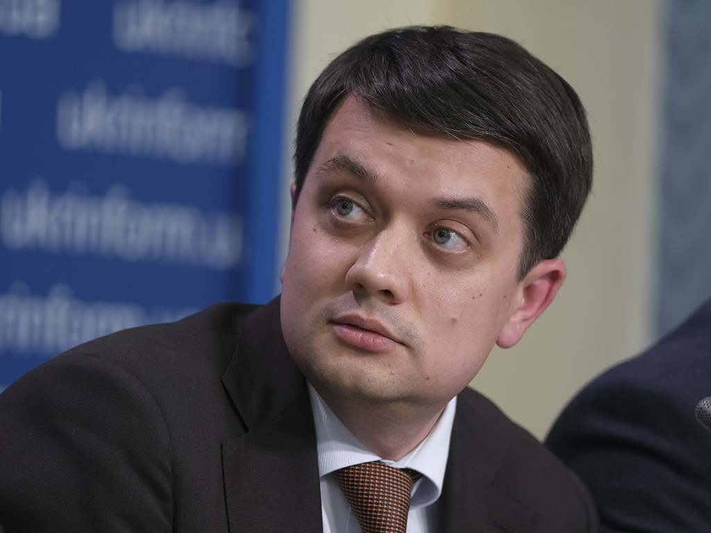 Дмитрий Разумков возглавит президентскую партию «Слуга народа»