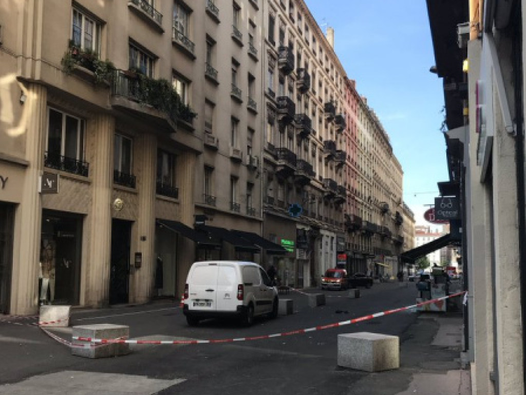 Во французском Лионе прогремел взрыв на улице