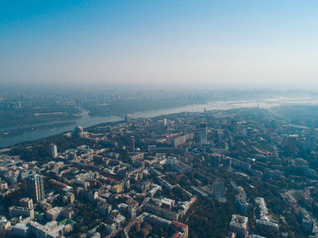 В ГСЧС предупредили о высоком уровне загрязнения воздуха в Киеве