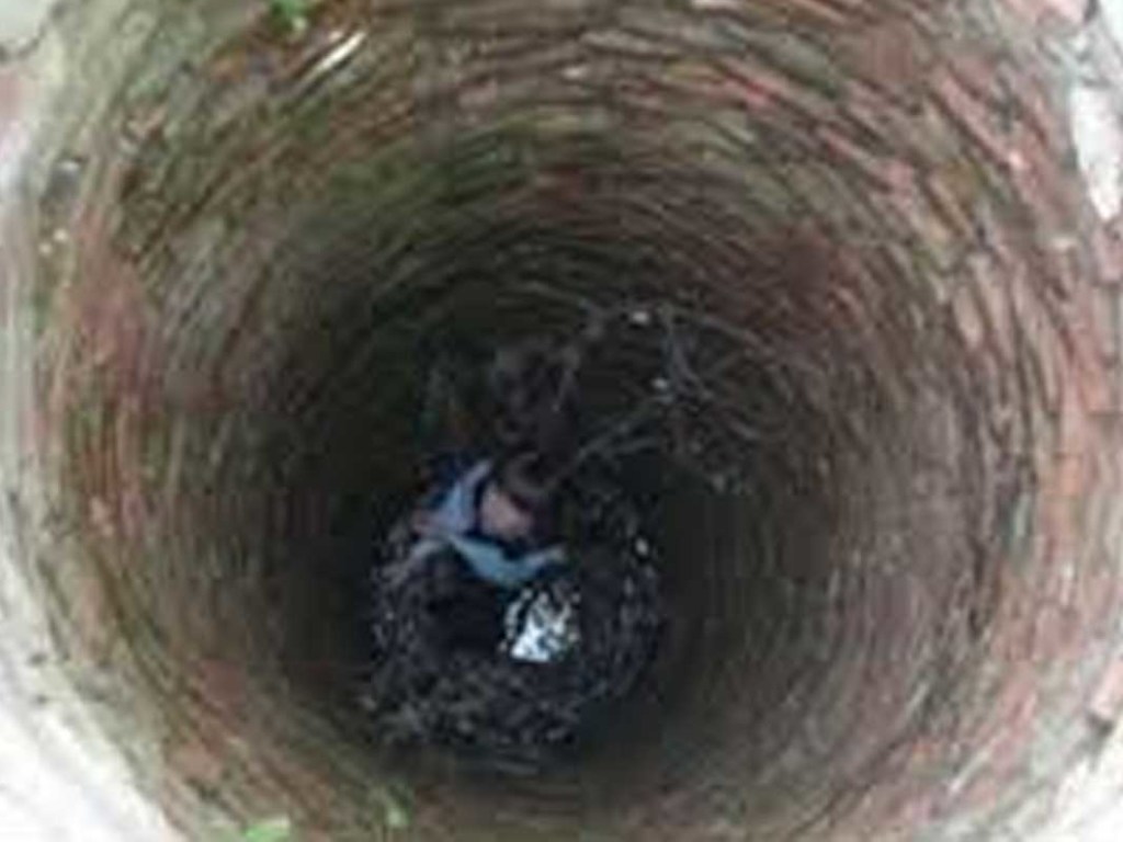Под Харьковом двухлетняя девочка провалилась в 30-метровый колодец