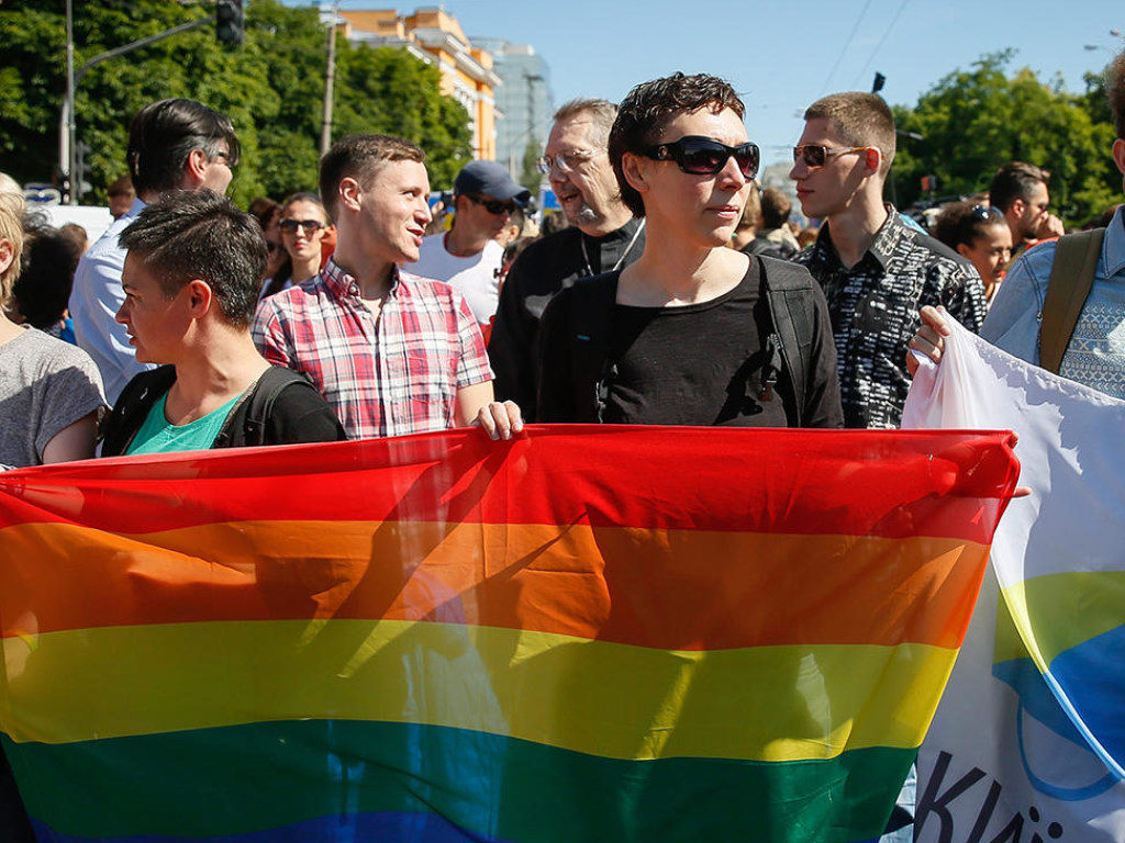 В Киеве напали на активистов ЛГБТ
