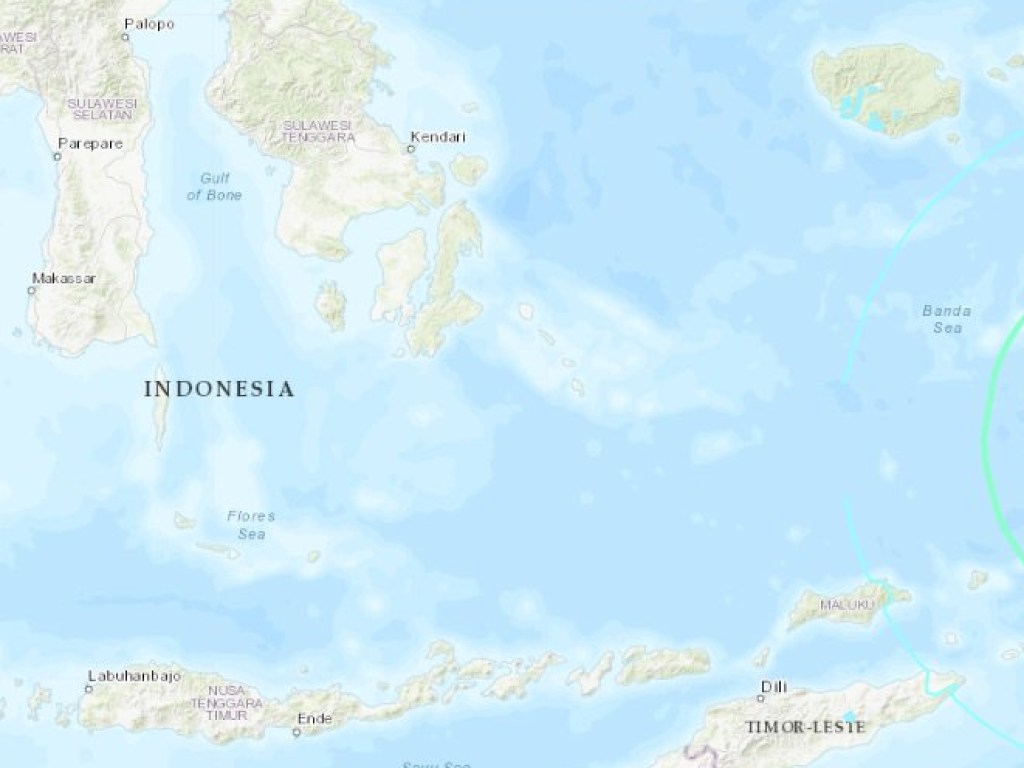 У берегов Индонезии произошло мощное землетрясение (ВИДЕО)