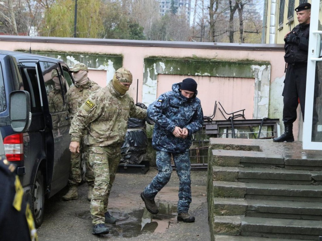 ФСБ предъявила украинским морякам окончательное обвинение