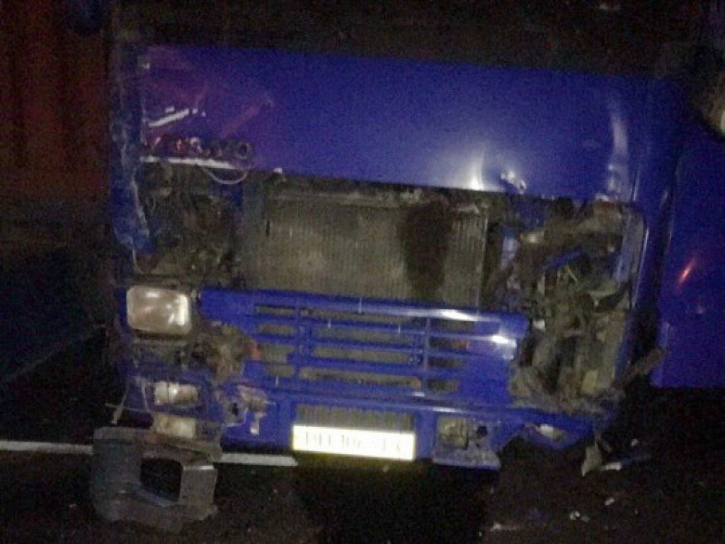 Под Киевом из-за пешехода-нарушителя фура Volvo врезалась в грузовик DAF: есть жертвы (ФОТО)